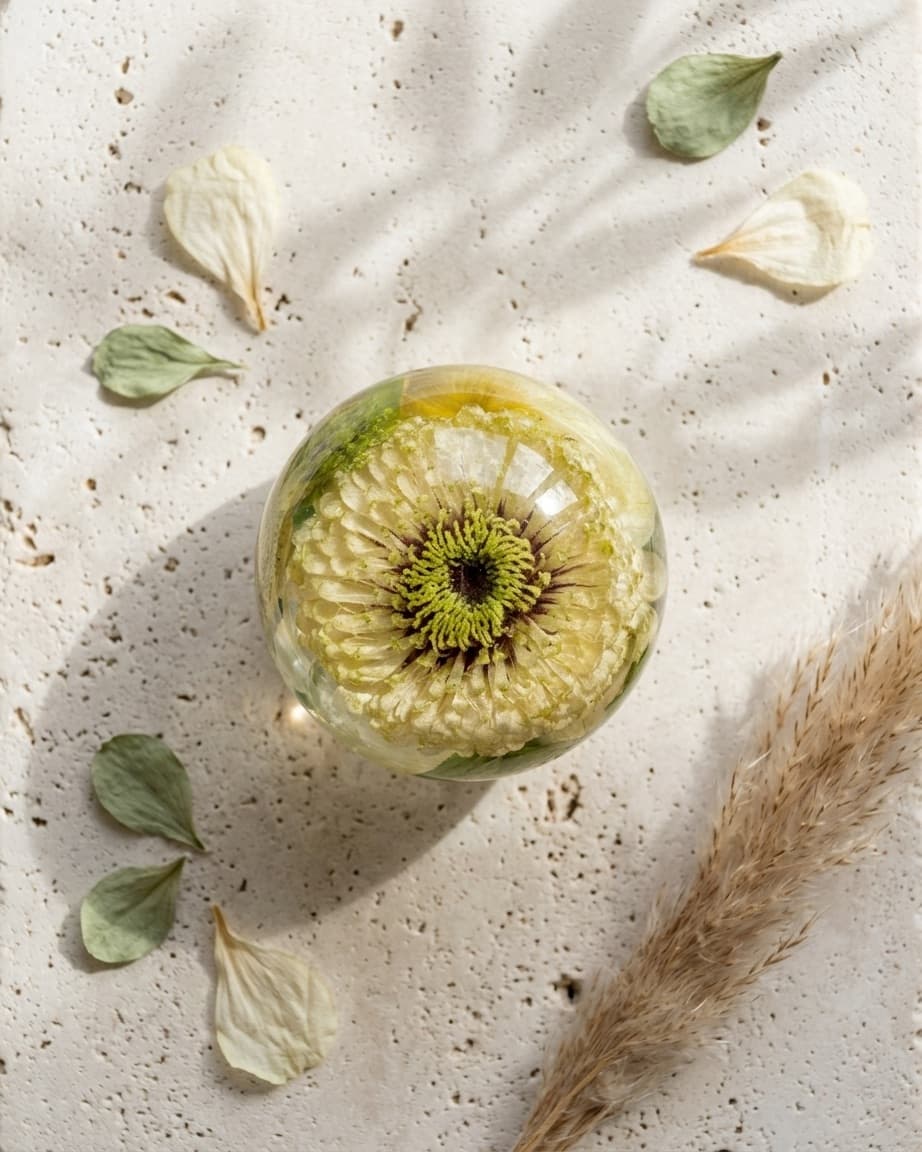 Mini Esfera — presente da semana de aniversário SN Resina
